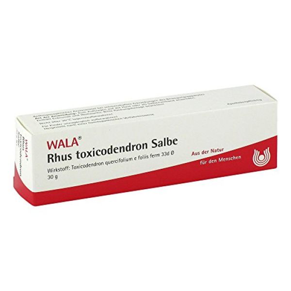 🔸 WALA Rhus toxicodendron Salbe