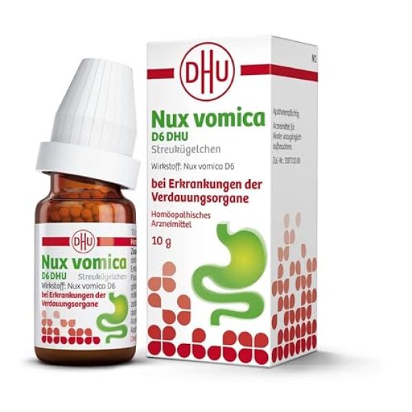 🔸 Nux vomica D6 Kügelchen
